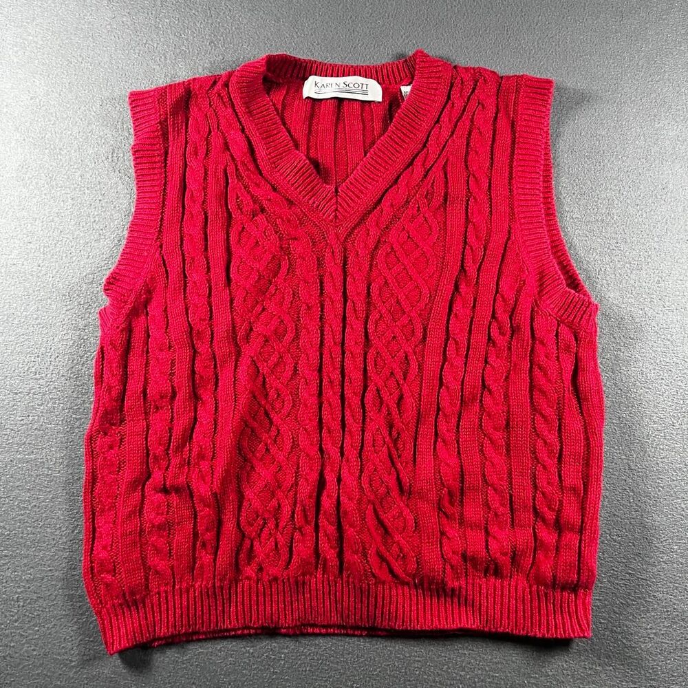 Karen-scott Women's Red Jumper